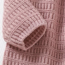 Conjunto Casaco Cardigan e Shorts em Tricot - 2pçs