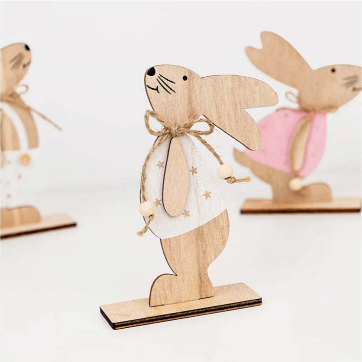 Enfeite de Coelho em Madeira