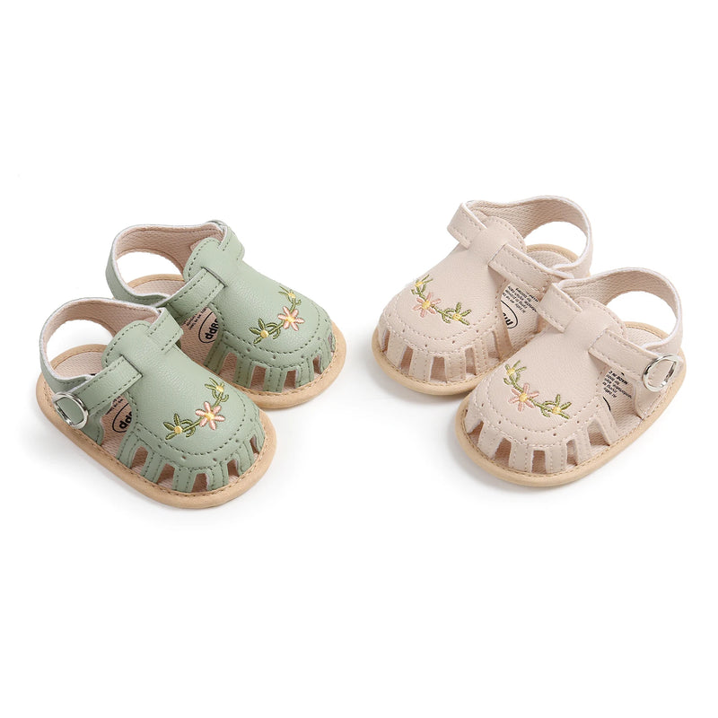 Sandália Infantil Floral