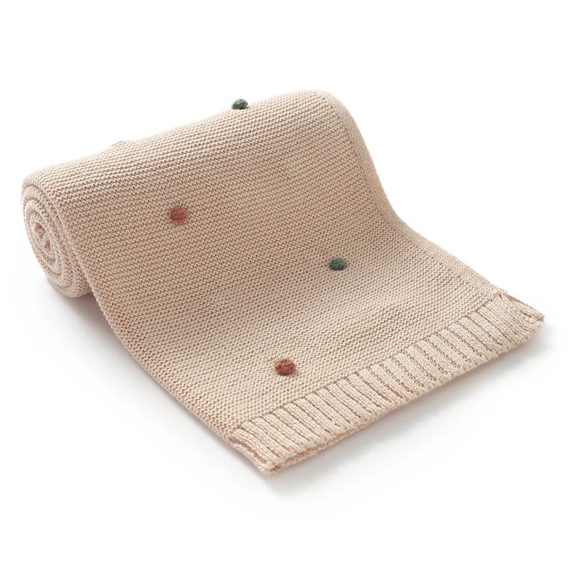 Manta em Tricot Tamanho: 90X70 cm