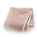 Manta em Tricot Tamanho: 90X70 cm