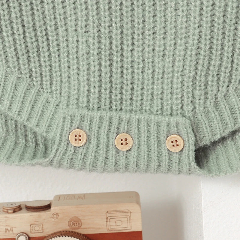 Macacão Manga Longa em Tricot