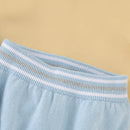 Conjunto em Tricot com Pulôver e Shorts - 2pçs