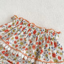 Conjunto Blusa e Shorts Floral