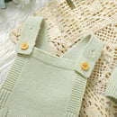 Conjunto de Macacão, Chapéu e Cobertor em Tricot - 3pçs