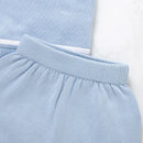 Conjunto Pulôver e Shorts em Tricot - 2pçs