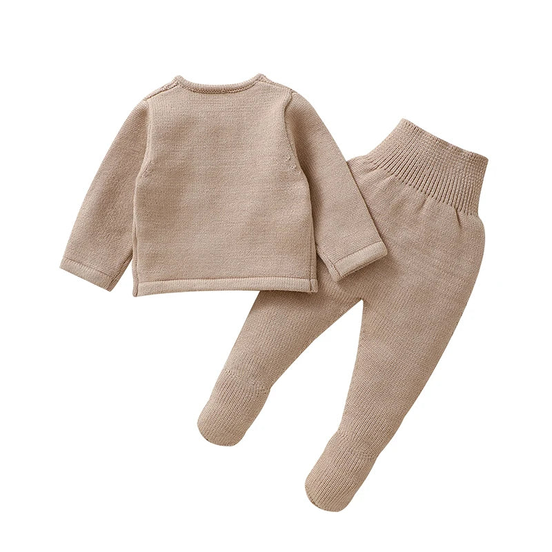 Conjunto Casaco Cardigan e Calça