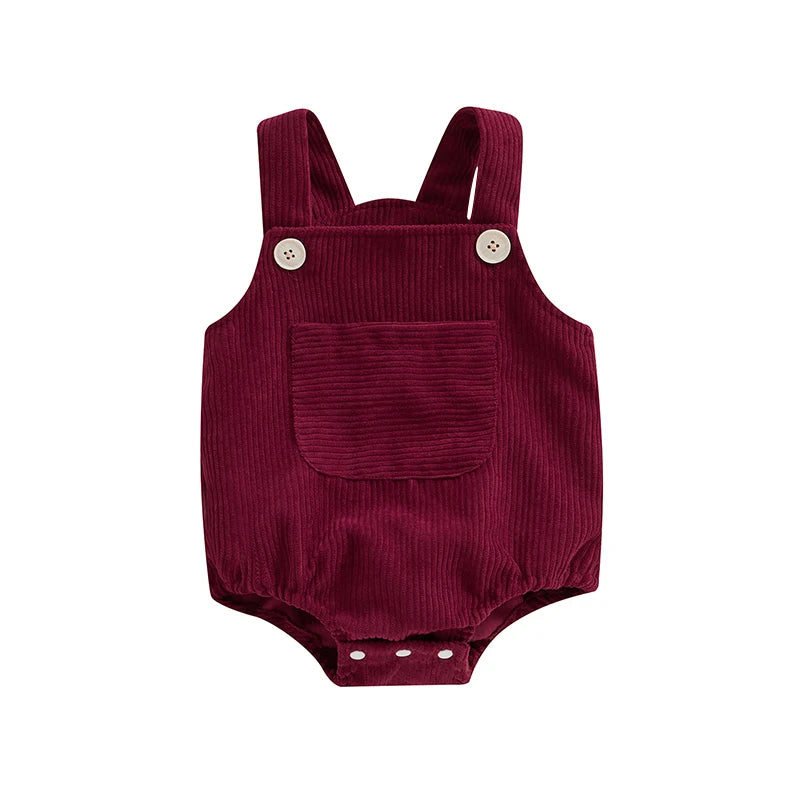 Macacão em Veludo Cotelê