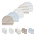 Conjunto com 10 Pares de Gorrinhos e Luvas - Menino