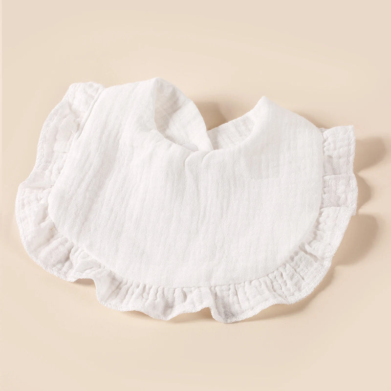Conjunto com 8 Babadores de Algodão