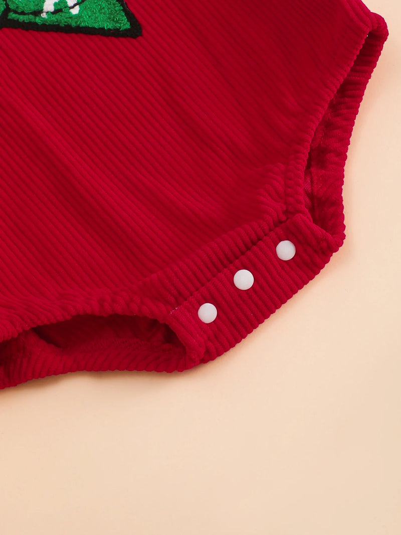 Macacão de Veludo Natalino