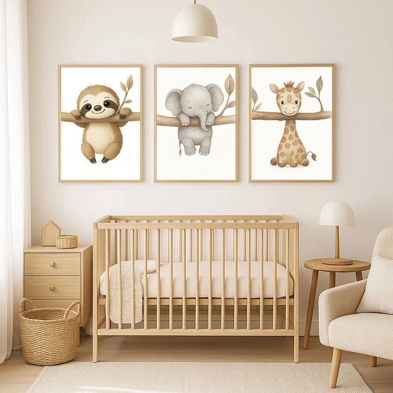 Quadro Infantil Animais