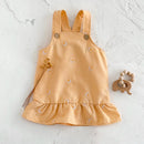 Vestido em Linho com Bordados