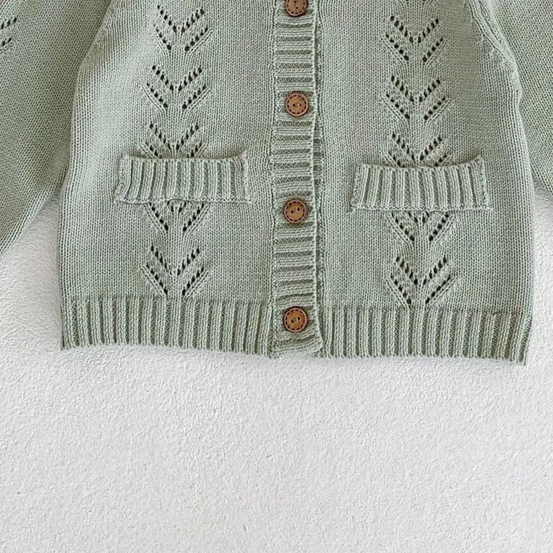 Casaco Cardigan em Tricot