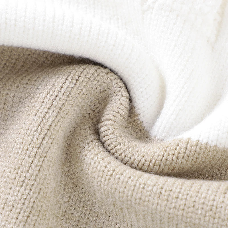 Casaco Suéter em Tricot