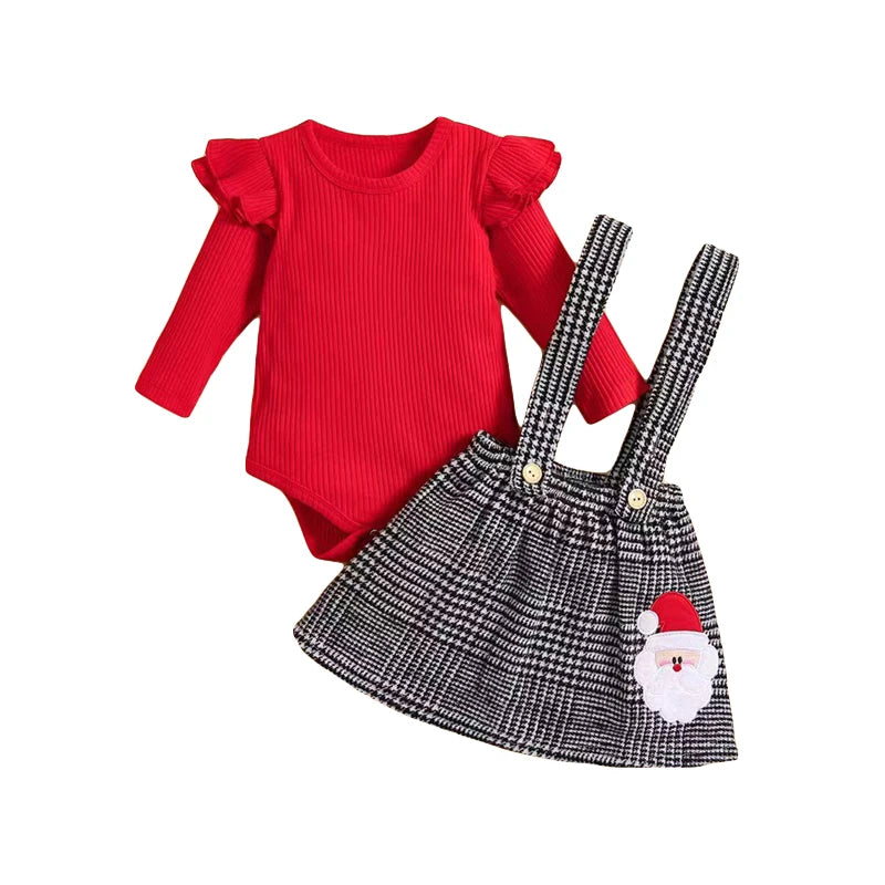 Conjunto Body e Saia Suspensória - 2pçs