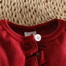 Conjunto Casaco e Vestido + Faixa de Cabeça - 3pçs