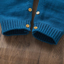 Macacão Listrado Manga Longa em Tricot