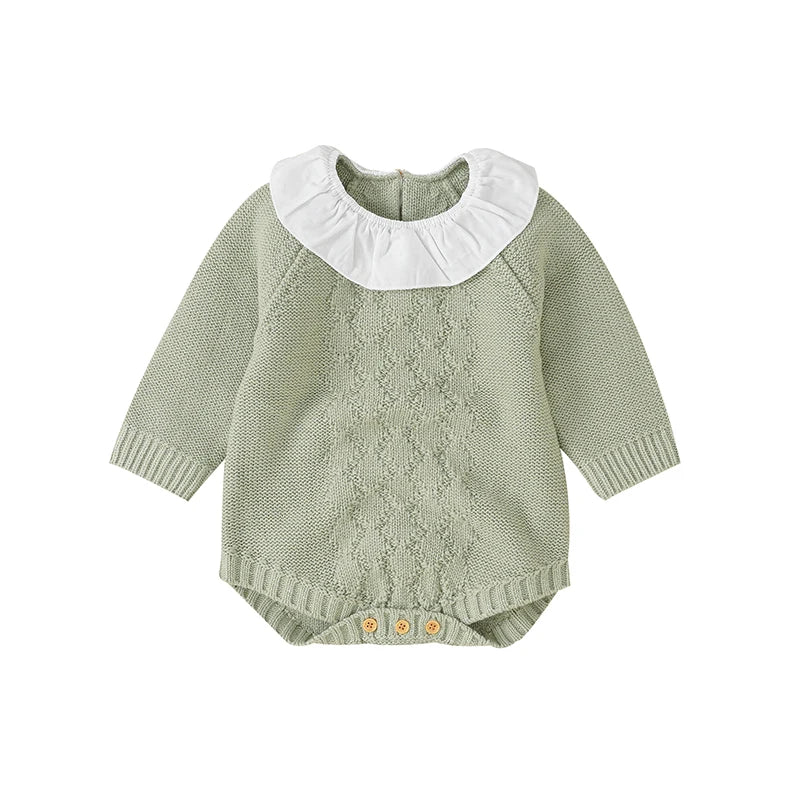 Macacão Manga Longa em Tricot