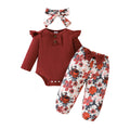 Conjunto Body, Calça e Faixa de Cabeça - 3pçs