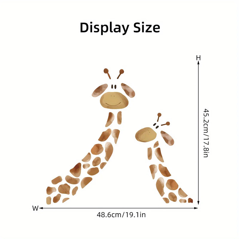 Adesivo de Parede Girafas