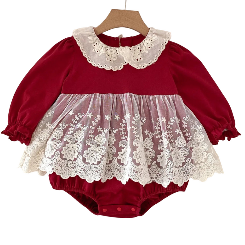 Macacão Natalino Manga Longa