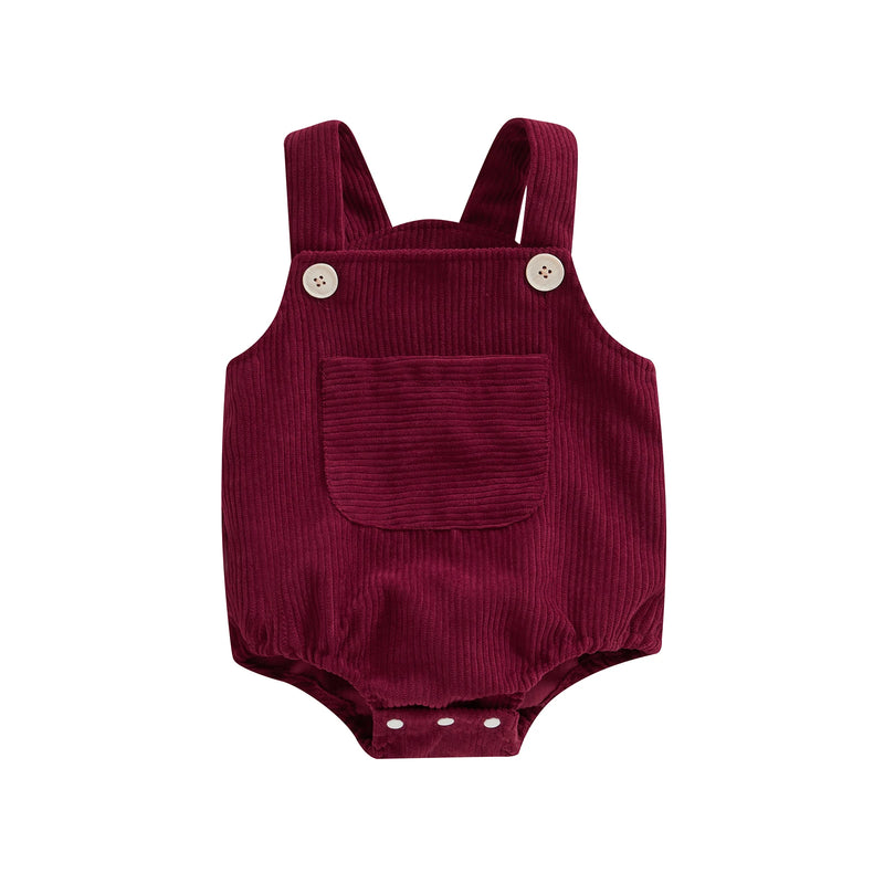 Macacão em Veludo Cotelê