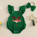 Macacão Curto + Faixa de Cabelo - 2pçs