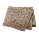 Manta em Tricot Tamanho: 90X70 cm