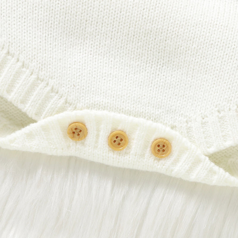 Macacão Manga Longa em Tricot