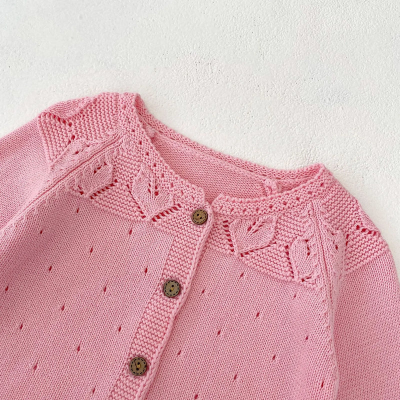 Casaco Cardigan em Tricot