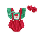 Conjunto Romper e Faixa de Cabeça - 2pçs