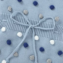 Conjunto Macacão sem Manga e Gorro em Tricot - 2pçs