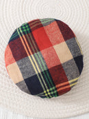 Conjunto Macacão Xadrez e Chapéu - 2pçs