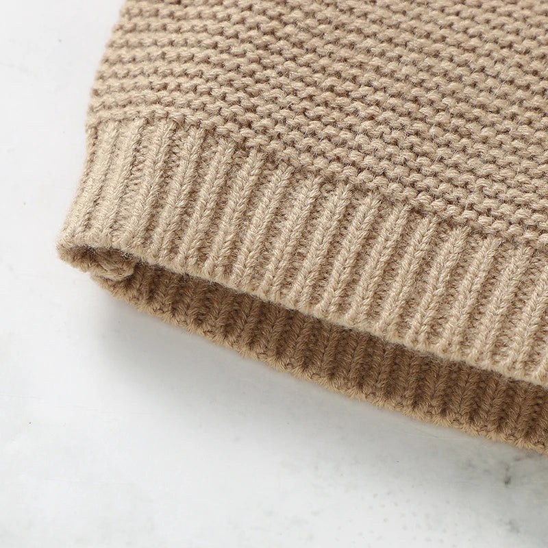 Casaco Suéter em Tricot