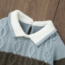 Macacão Manga Longa em Tricot