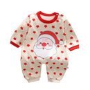 Macacão Natalino de Manga Longa