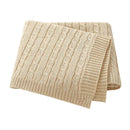 Manta em Tricot Tamanho: 100X80 cm