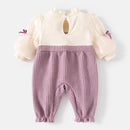 Macacão Floral em Algodão e Viscose