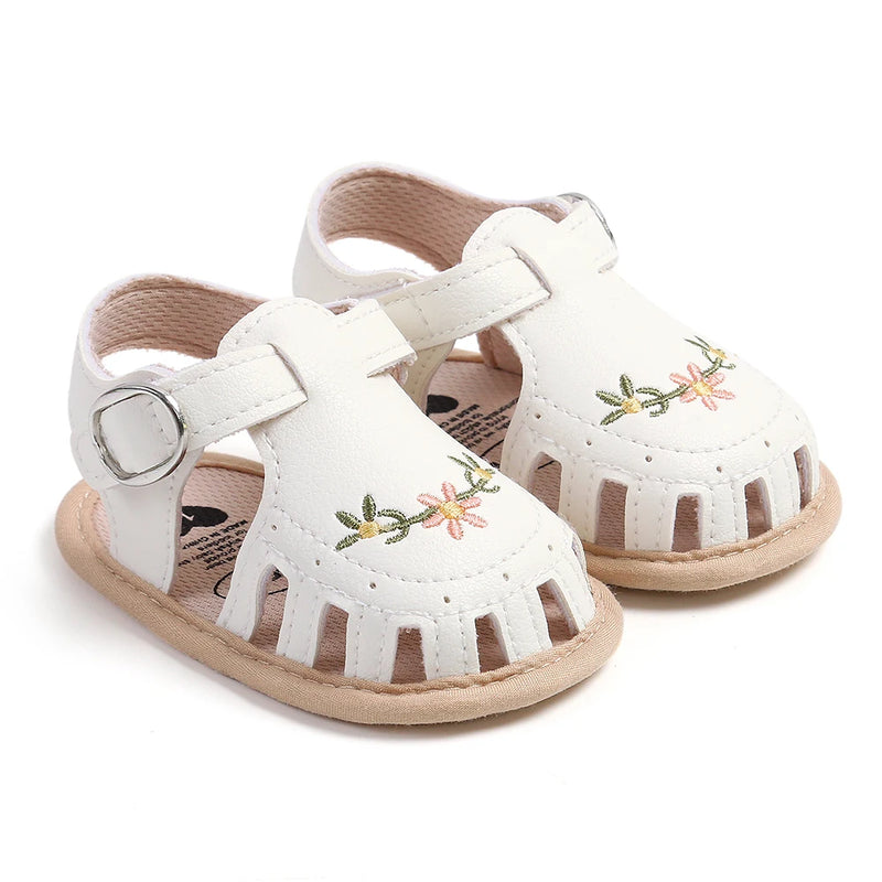 Sandália Infantil Floral