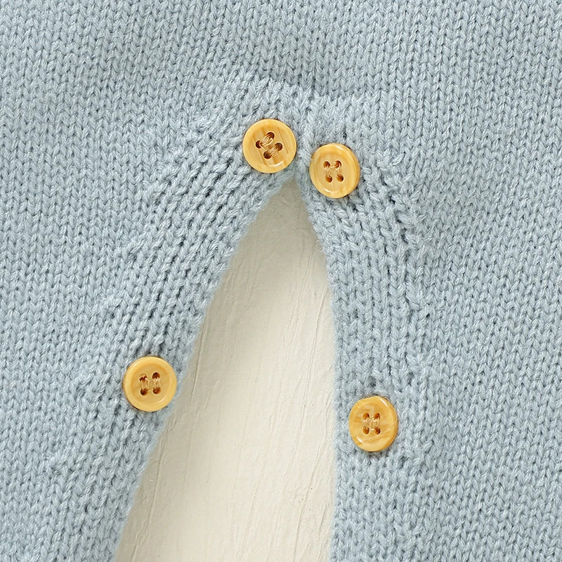 Macacão Longo sem Manga em Tricot