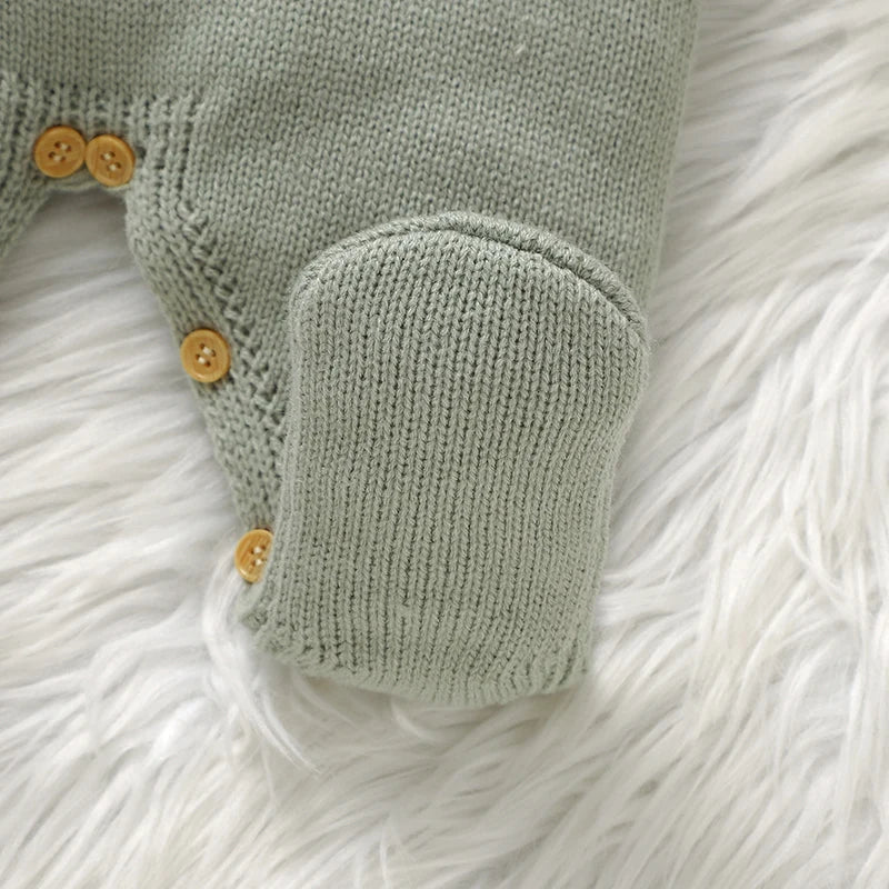 Macacão Manga Longa em Tricot