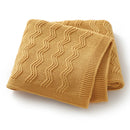 Manta em Tricot Tamanho: 100X80 cm