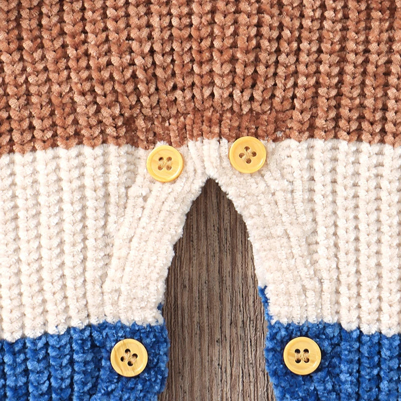 Macacão Manga Longa em Tricot