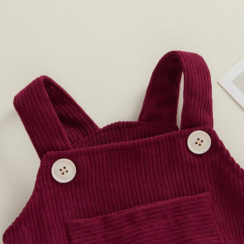 Macacão em Veludo Cotelê