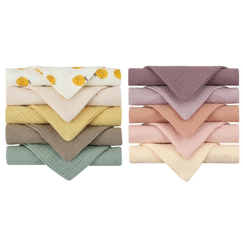 Conjunto com 10 Toalhas Pequenas Multifunção