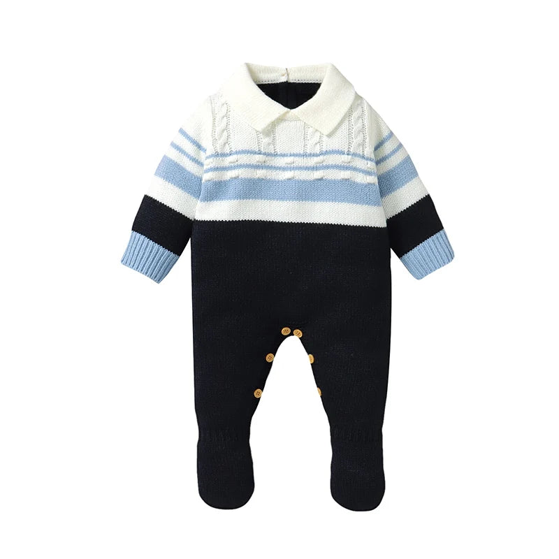 Macacão Manga Longa em Tricot