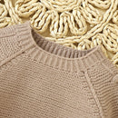 Macacão Curto em Tricot com Manga Longa