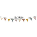 Bandeirinhas de Algodão para Decoração