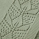 Manta em Tricot Tamanho: 100X80 cm